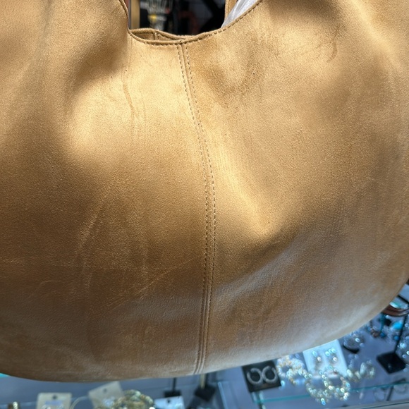 Suede oversize shoulder, Handbag - Picture 9 of 14